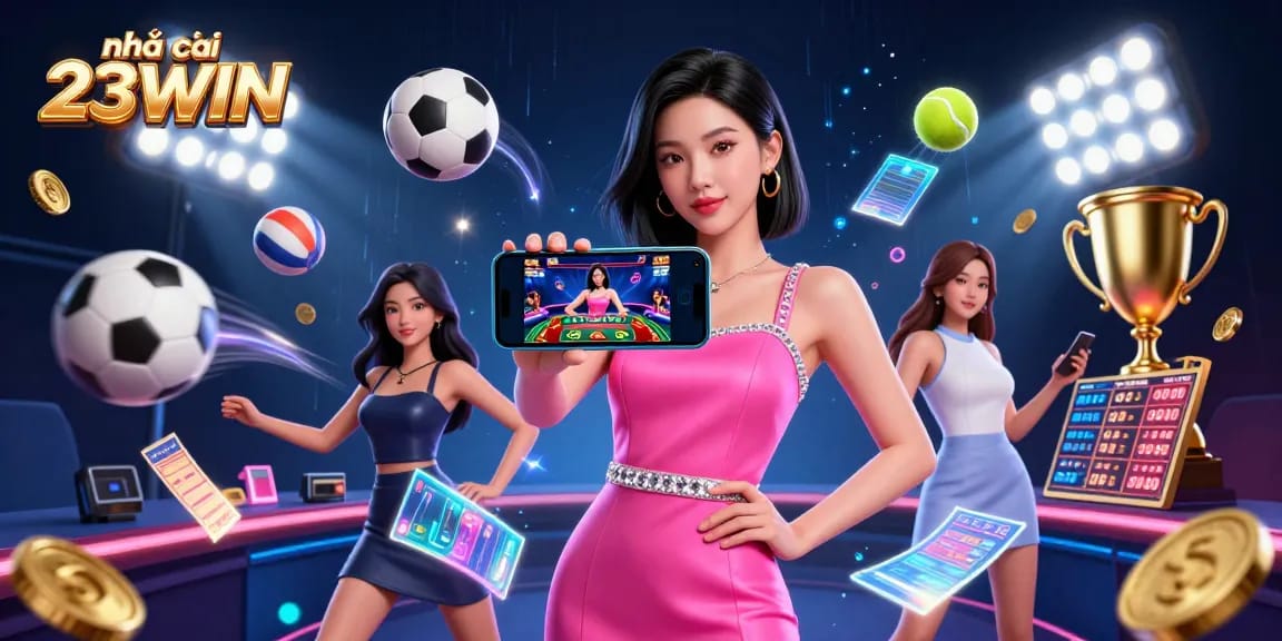 Experience the excitement of nhà cái 23WIN with vibrant casino games and high-stakes betting.