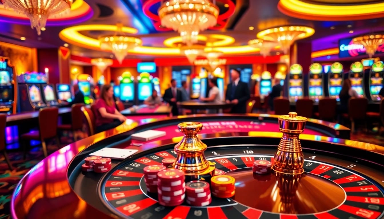 Experience the excitement at nhà cái lucky88 with professional dealers at vibrant casino tables.