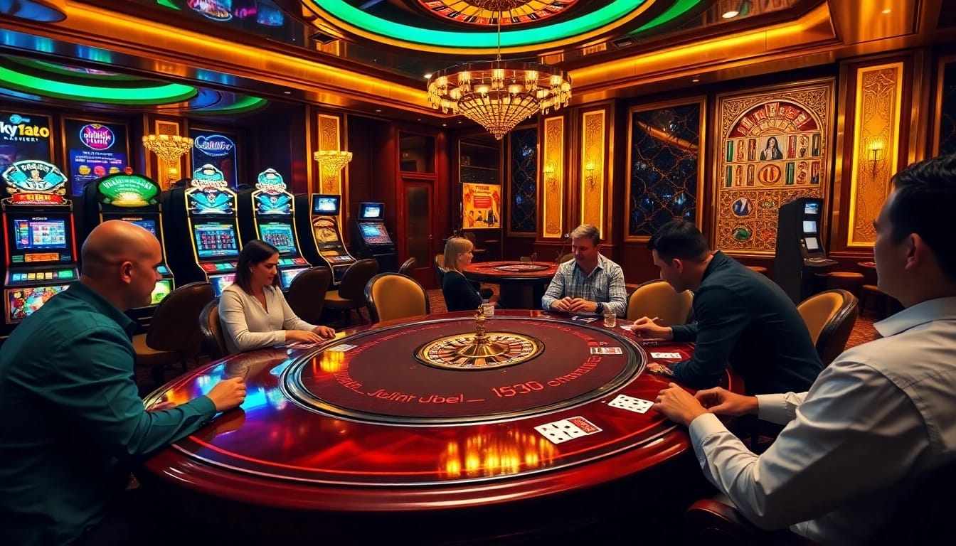 Experience high-stakes excitement at nhà cái sky88 with a luxurious casino atmosphere.