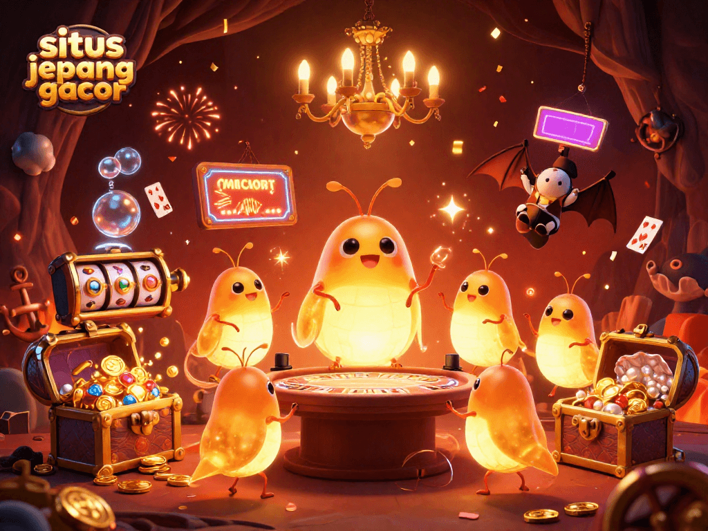 Play exciting games at situs jepang gacor with dazzling characters lighting up the casino atmosphere.