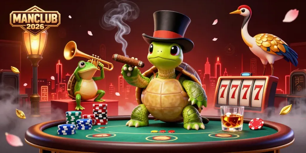 Experience thrilling gameplay at MANCLUB 2026 with a vibrant poker scene showcasing exciting gaming elements.