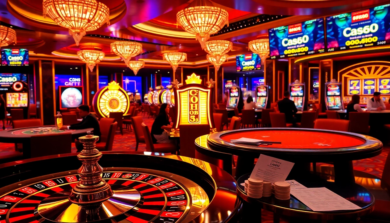 Experience the thrill of cm88.com with vibrant casino visuals featuring roulette and poker excitement.