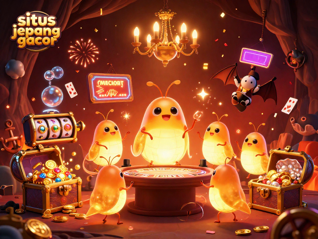 Play exciting games at situs jepang gacor with dazzling characters lighting up the casino atmosphere.