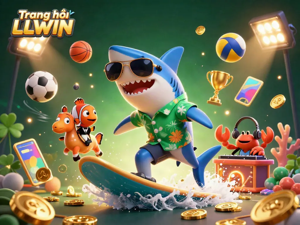 Enjoy the thrilling fun at Trang chủ LLWIN with colorful characters and exciting gambling elements!