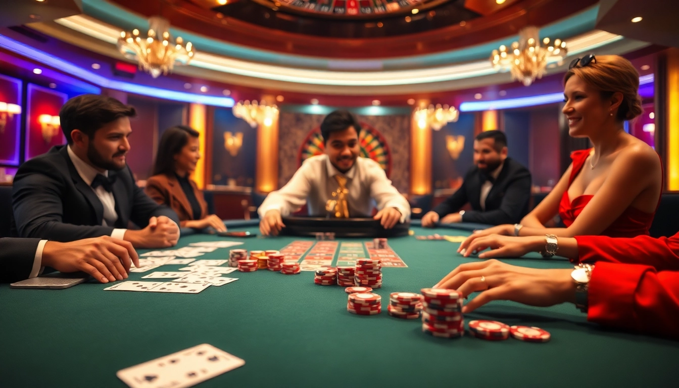 Engage in a thrilling poker game at https://du88i.com/ with elegant cards and vibrant chips.